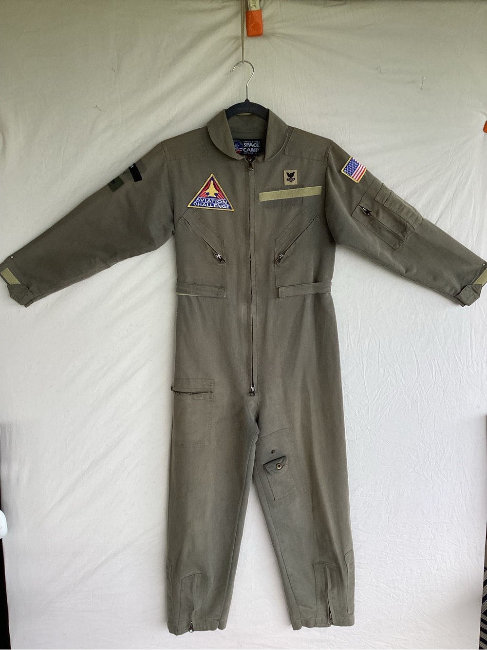 Space gear United States space camp jumpsuit flight suit nasa youth 16